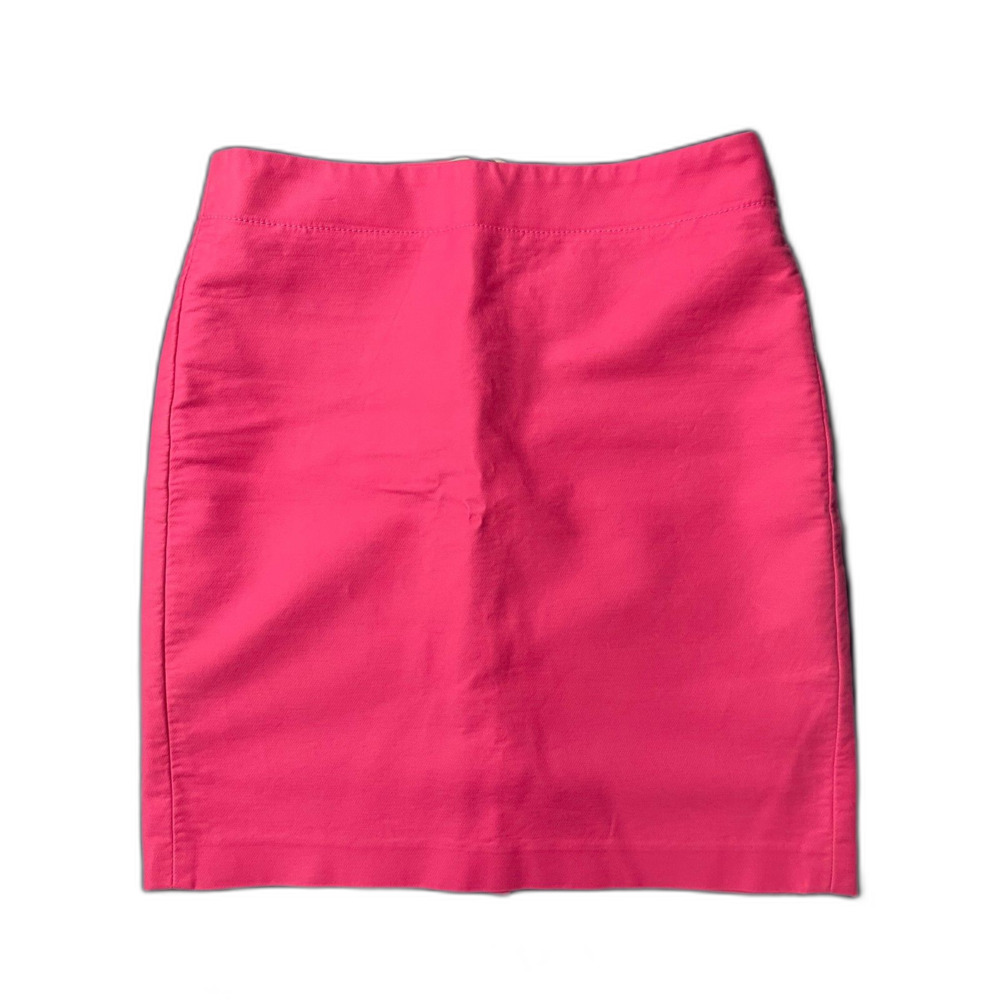 J.Crew Pink Knee Length Pencil Skirt Size 4